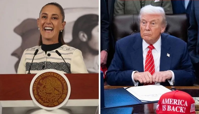 “No somos Santa Anna”, revira la Presidenta a declaraciones de Trump sobre la invasión de 1847