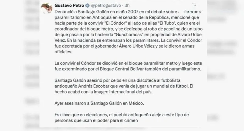 Matan en México a narcotraficante colombiano ligado a asesinato de futbolista Andrés Escobar