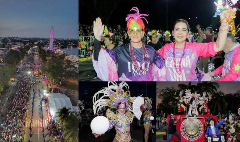 Tampico rompe récord con 36 mil asistentes en el Carnaval Conurbado 2026