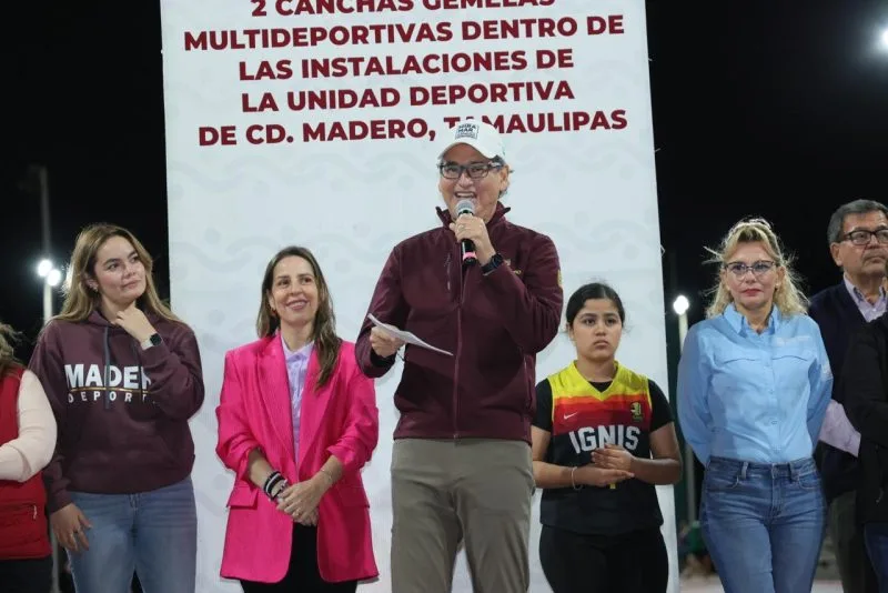 Erasmo González refrenda con los maderenses su compromiso con el deporte