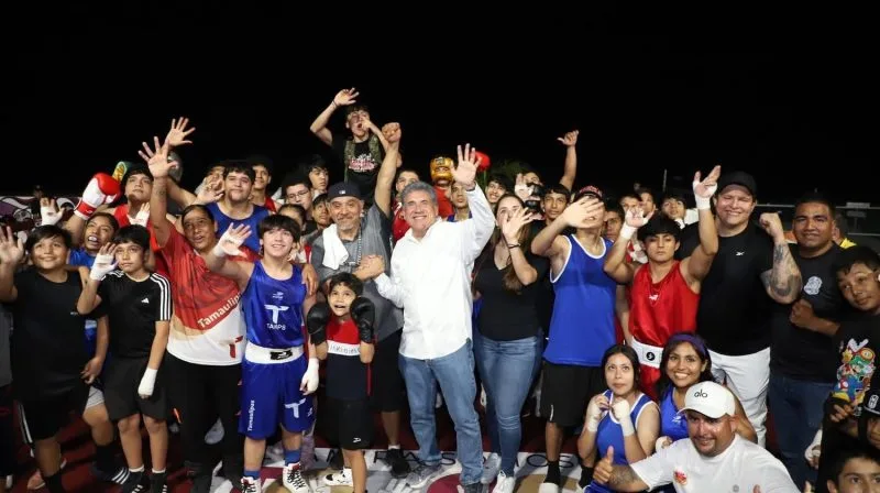 Fiesta Boxística en el Fraccionamiento Canarios de Altamira