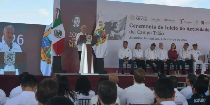 Alianza entre Pemex y Woodside impulsará soberanía energética en aguas de Tamaulipas