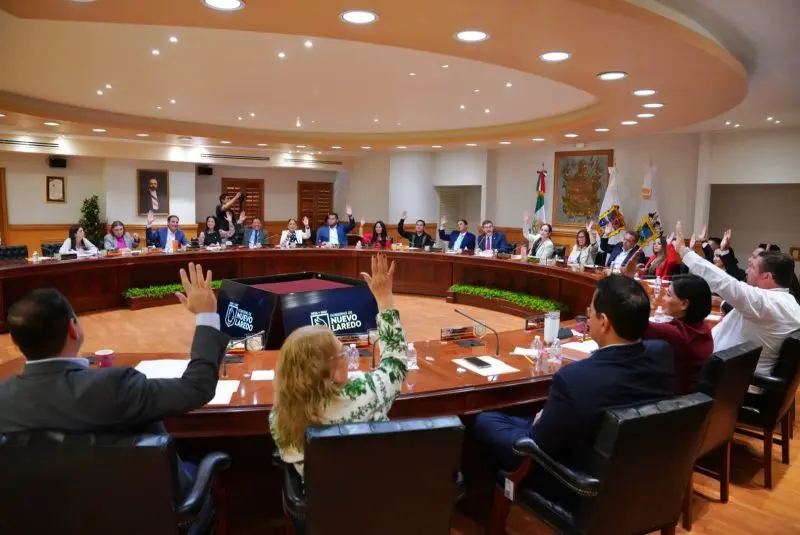 Impulsa Gobierno de Nuevo Laredo infraestructura vial; cabildo aprueba paquete de obras con recursos federales