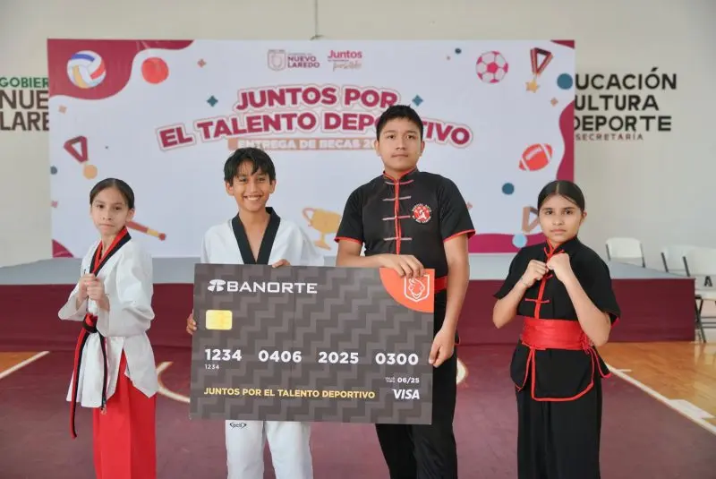 Lanza gobierno municipal de Nuevo Laredo convocatoria para la beca «Juntos por el talento deportivo»