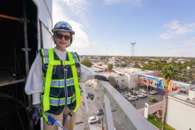 Supervisa Carmen Lilia avances en obra del Museo de Ciencia y Tecnología y Planetario
