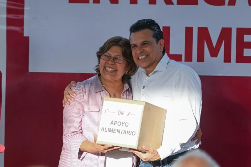 Llegan apoyos alimentarios al área rural de Victoria