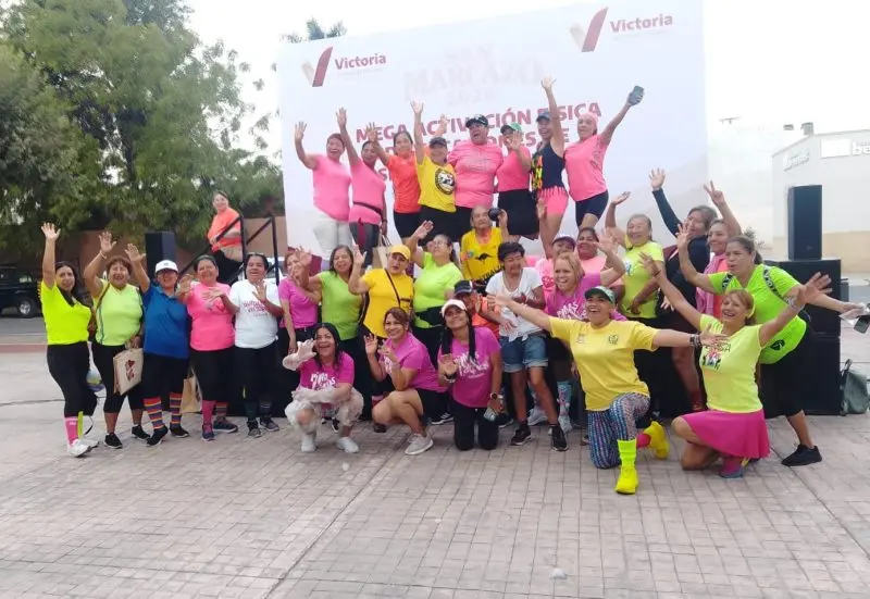 Gran éxito en Zumbatón «Quédate en Victoria»