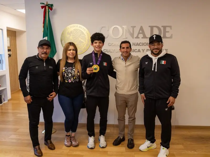 Taekwondoín Guillermo Cortés luce oro mundial juvenil y apunta a futuros éxitos