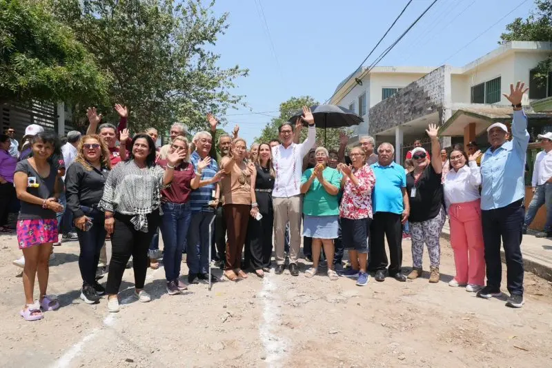 Avanza programa de obra pública 2026 con segundo día de arranques en Ciudad Madero