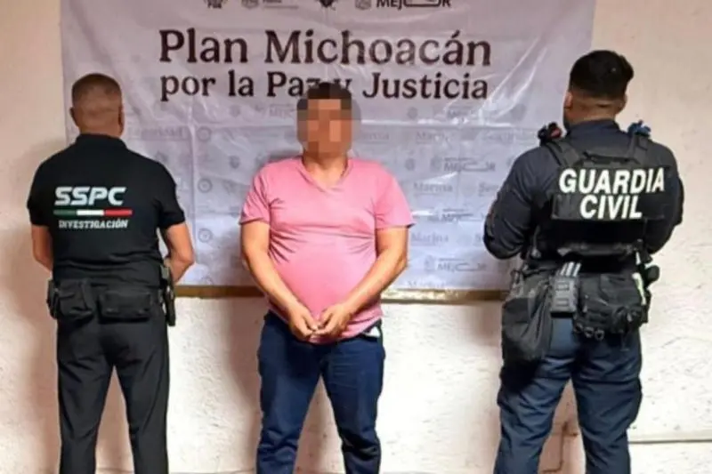 Capturan a Mike Rafael otro implicado en el asesinato de Carlos Manzo
