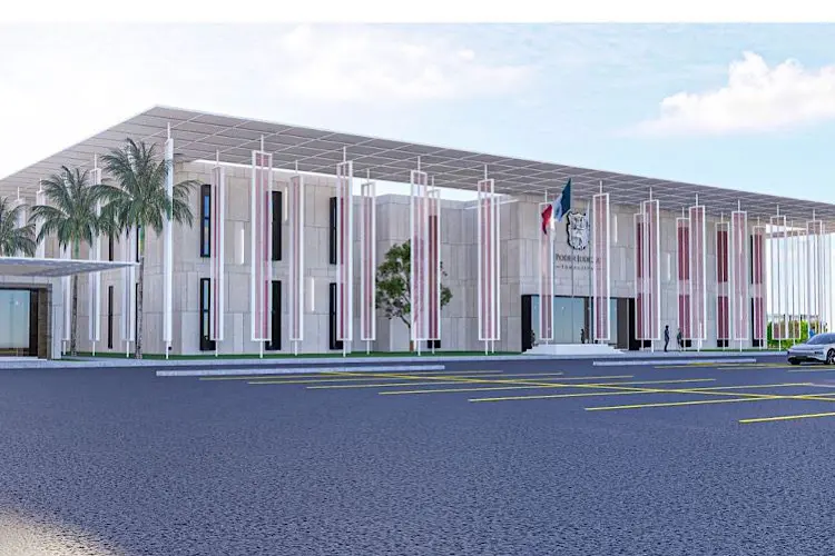 Anuncia Gobierno de Américo última etapa de construcción en la Ciudad Judicial