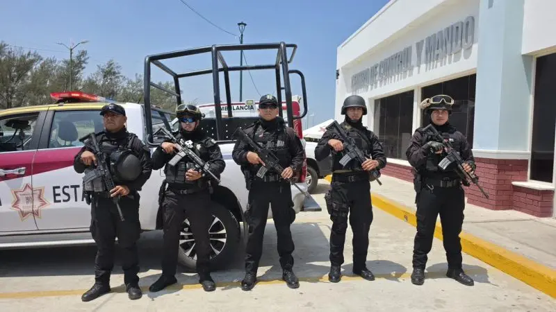 Refuerzan seguridad en Playa Miramar con grupo “Delfines” durante Semana Santa