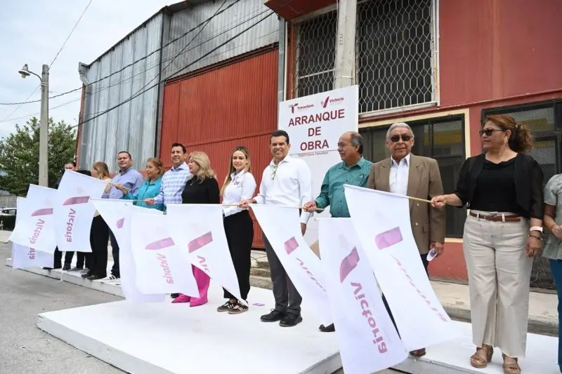 Inicia Municipio de Victoria rehabilitación de calle en la colonia Magisterial