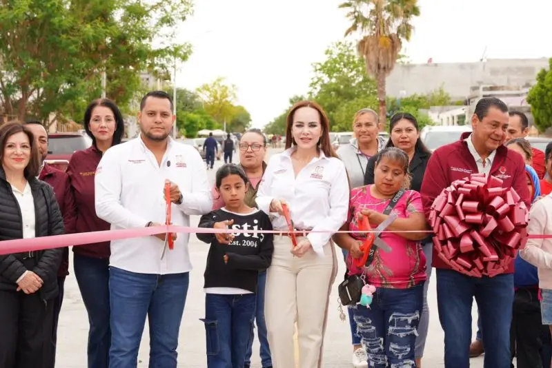 Vecinos de Palmares estrenan calles dignas tras entrega de nuevas obras de pavimentación