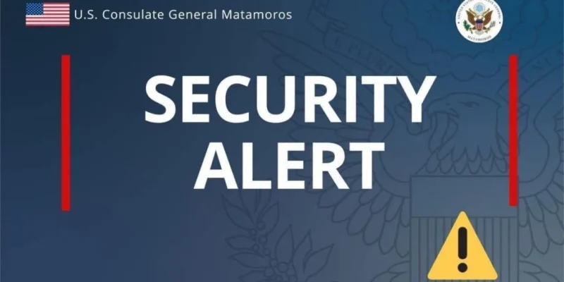 Alerta consular restringe viajes a Reynosa, Tamaulipas, por violencia criminal