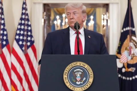 Empresa respaldada por hijos de Trump busca vender interceptores de drones en medio de la guerra
