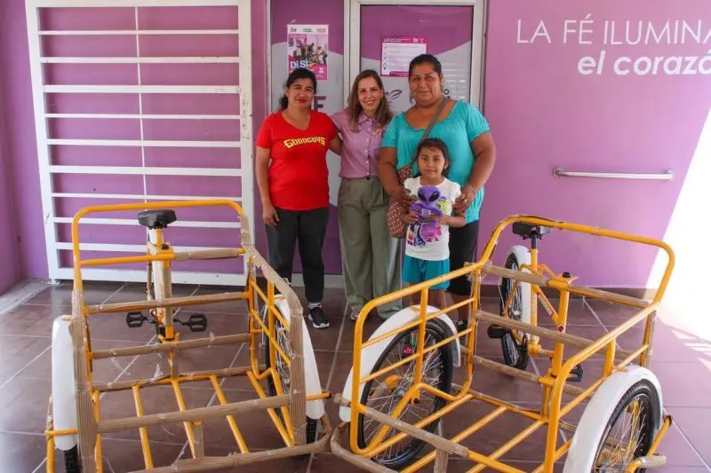 Dunia Marón impulsa el bienestar familiar con entrega de apoyos