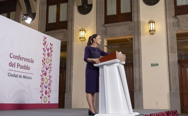 Sheinbaum atribuye baja matrícula en preescolar a caída de la natalidad en México