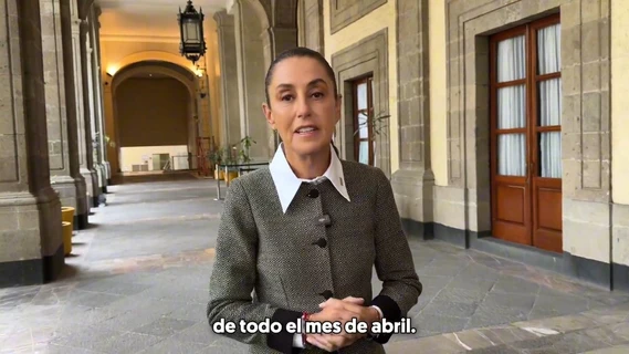 Sheinbaum desea felices vacaciones de Semana Santa; anuncia que dedicará asueto a planeación