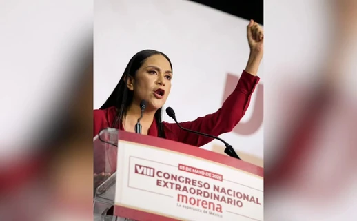 Ariadna Montiel asume dirigencia de Morena; se solidariza con Cuba