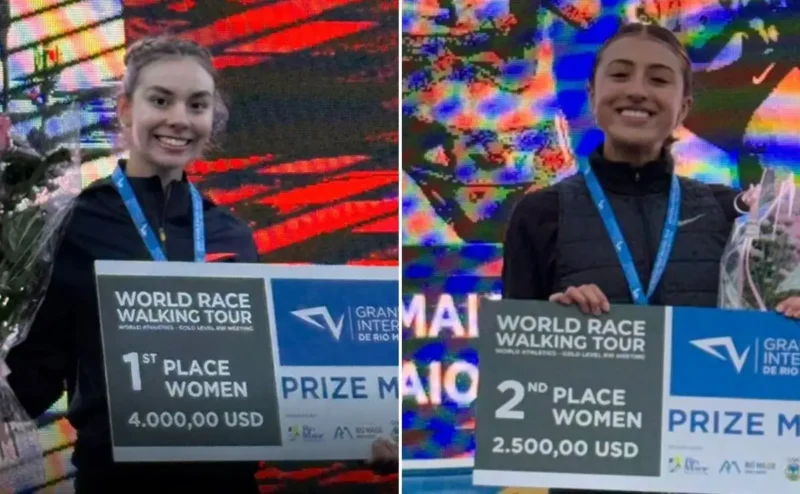 Marchistas mexicanas dominan en medio maratón del Gran Premio de Rio Maior en Portugal