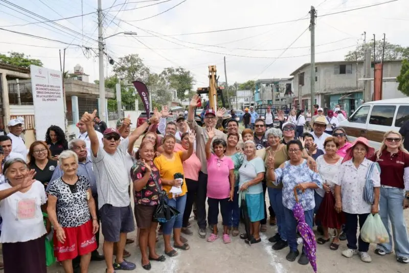 En una doble jornada, Erasmo González Robledo, arranca obras por más de 30 millones de pesos
