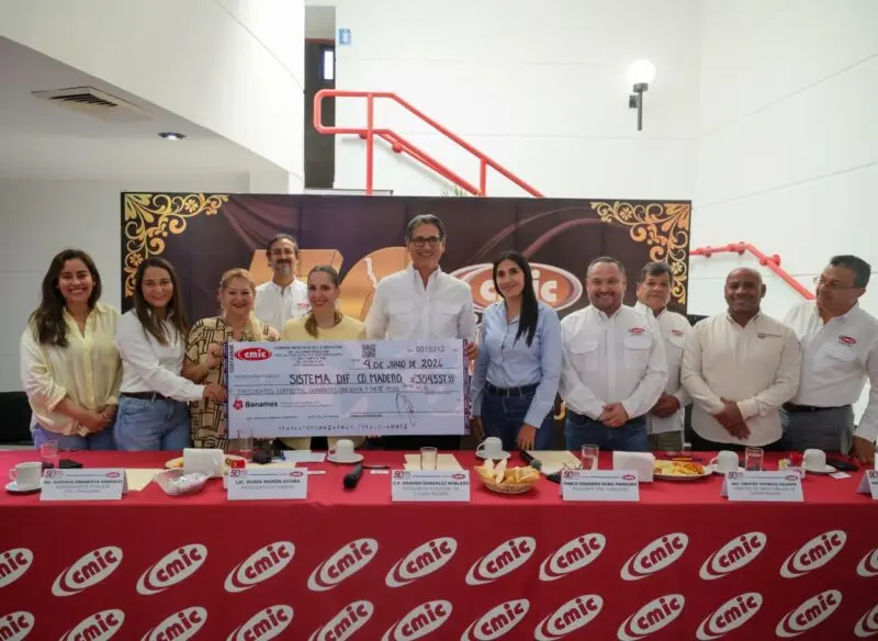 Fortalecen Gobierno de Ciudad Madero y CMIC Tamaulipas lazos de colaboración en beneficio de las familias maderenses