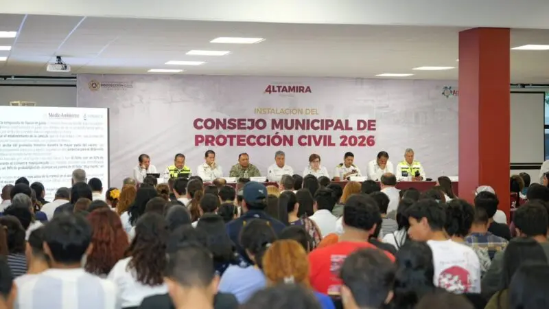 Instala Armando Martínez el Consejo Municipal de Protección Civil 2026